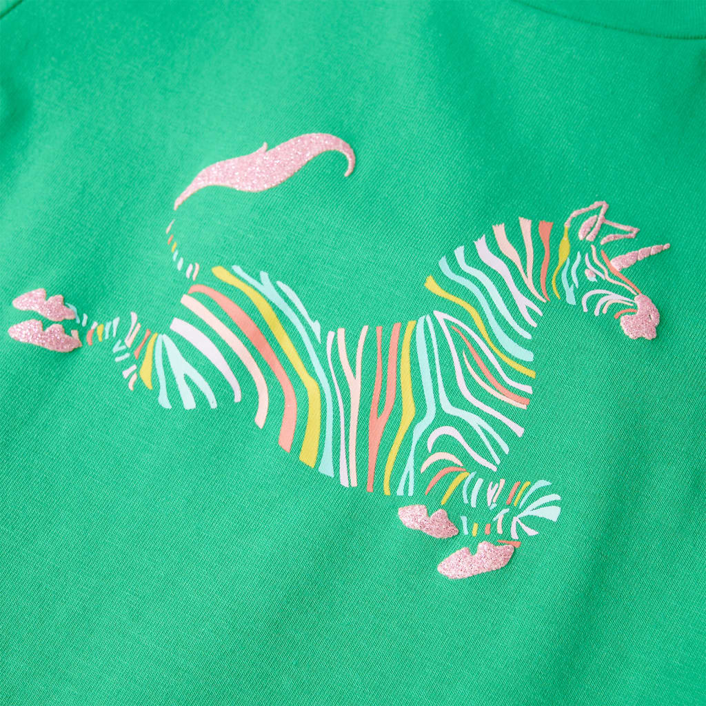 T-shirt pour enfants vert 128