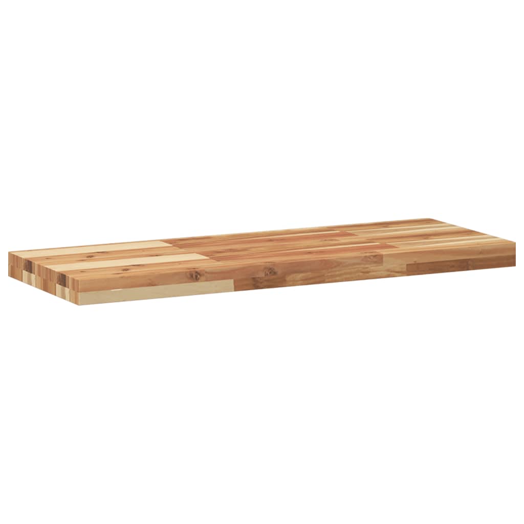 vidaXL Dessus de table 80x30x4 cm rectangulaire bois massif d'acacia