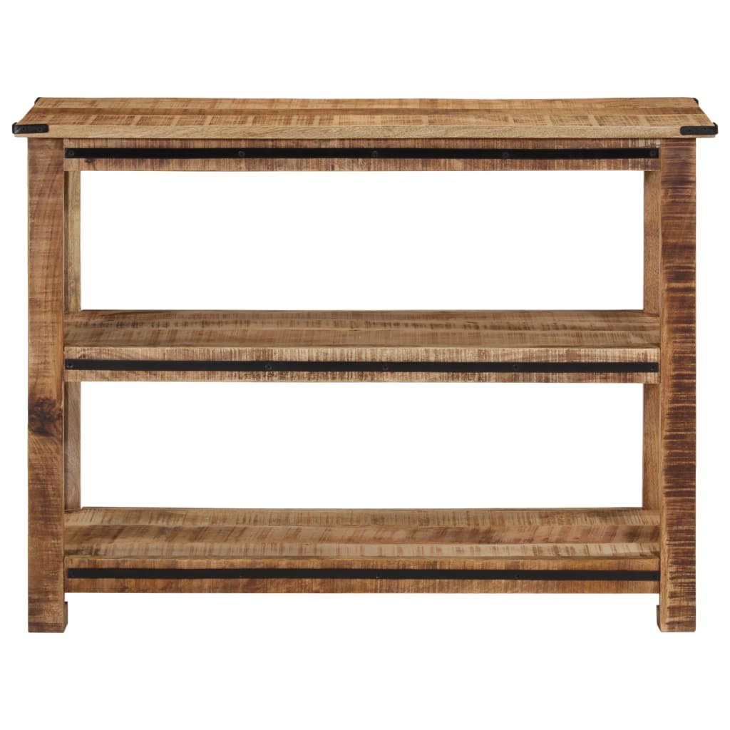 vidaXL Table console 100x35x75 cm bois de manguier massif