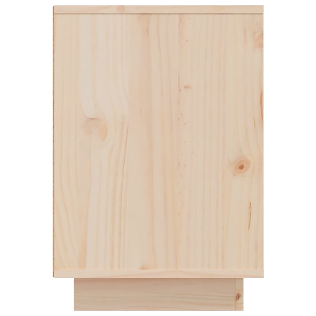 vidaXL Table de chevet 50x34x50 cm Bois de pin massif