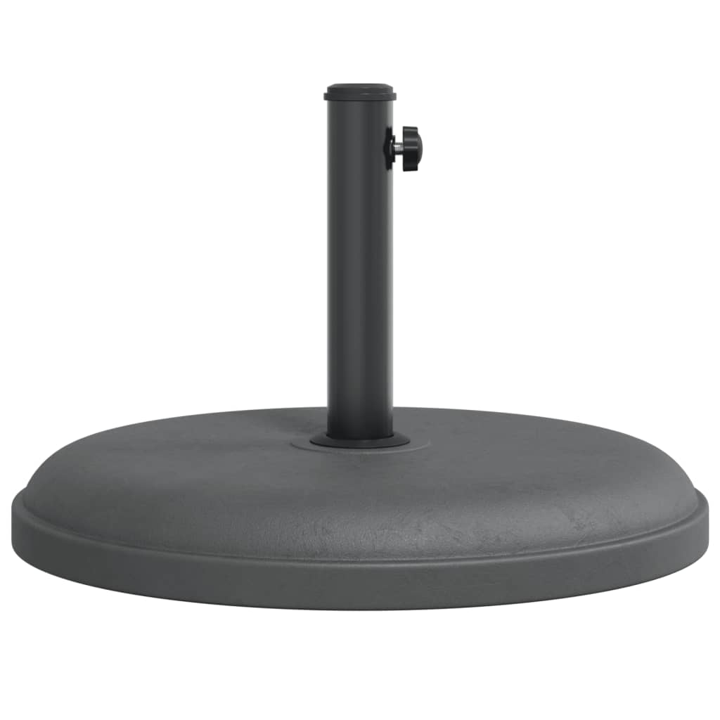 vidaXL Base de parasol pour mâts Ø32/35/38 mm 25 kg rond