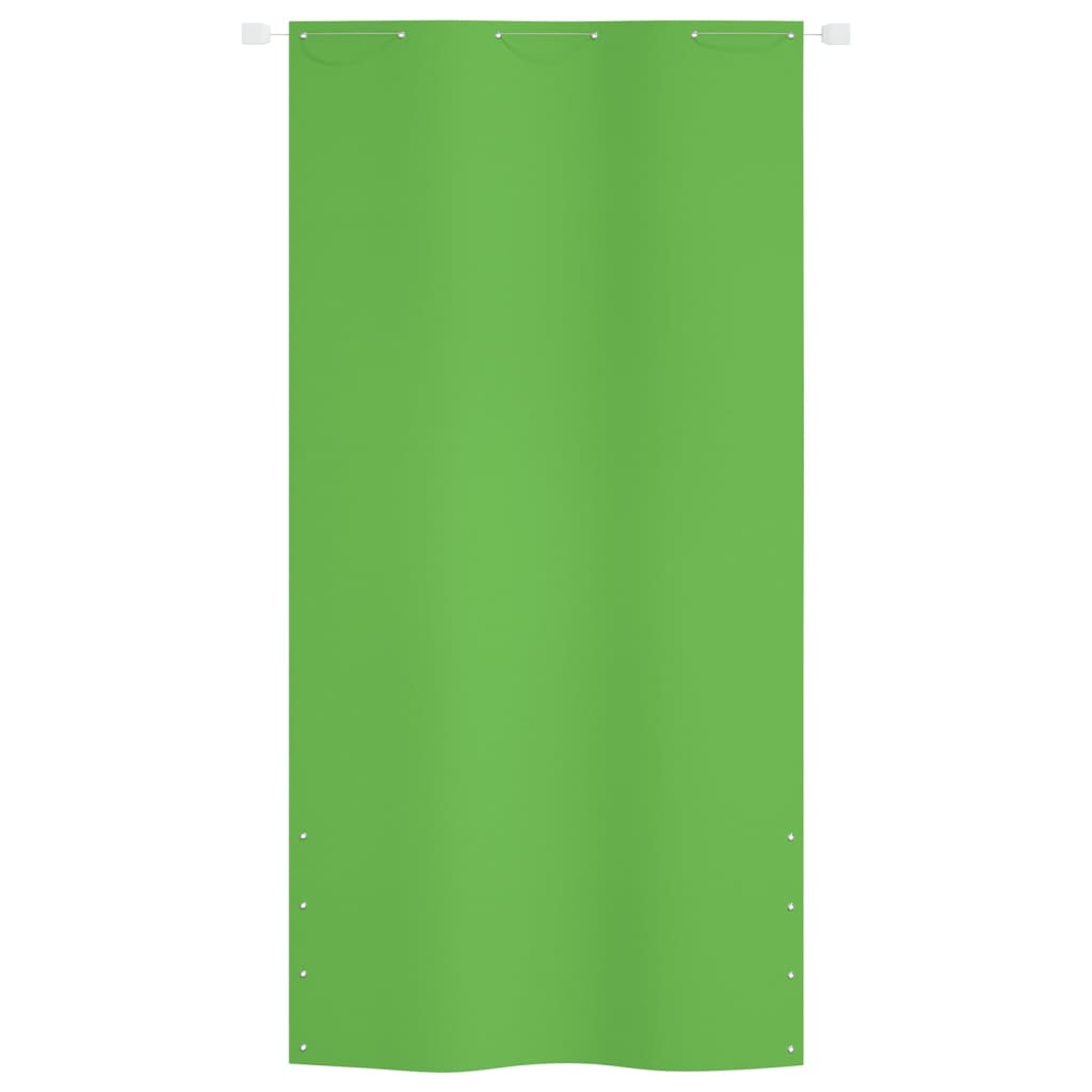 vidaXL Écran de balcon Vert clair 120x240 cm Tissu Oxford