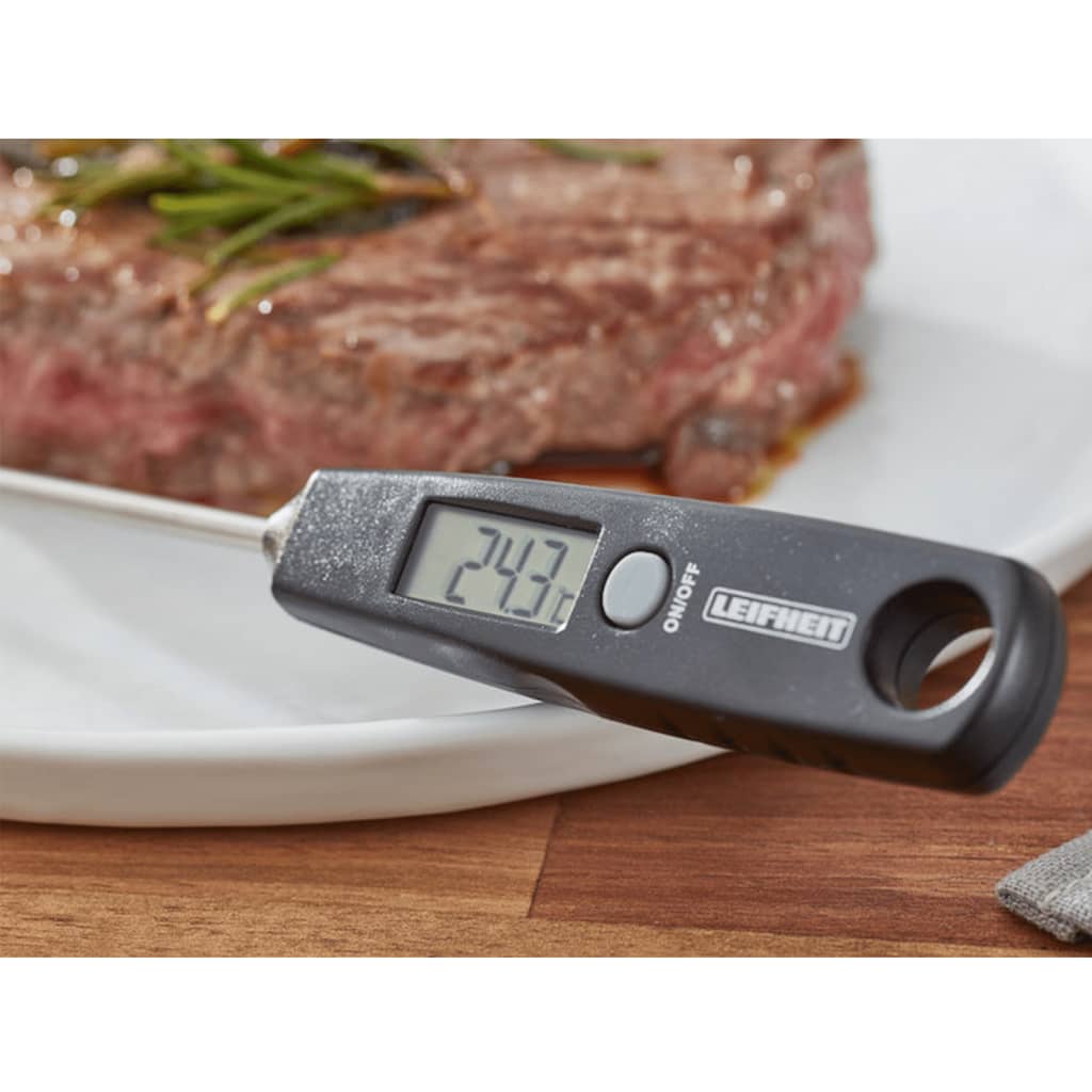 Leifheit Thermomètre numérique de cuisine Noir 03095