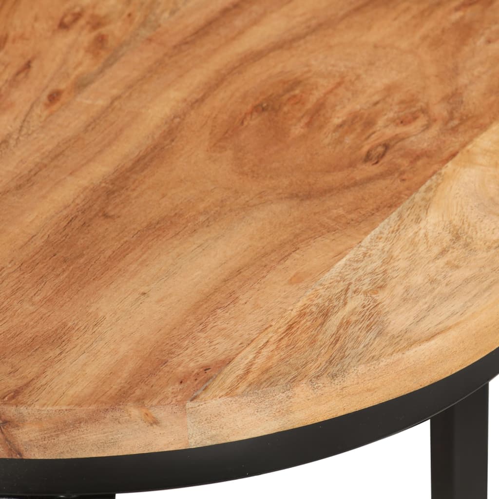 vidaXL Tables gigognes 3 pcs bois massif d'acacia