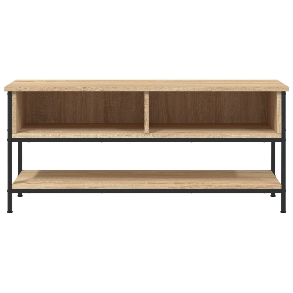 vidaXL Meuble TV chêne sonoma 100x35x45 cm bois d'ingénierie