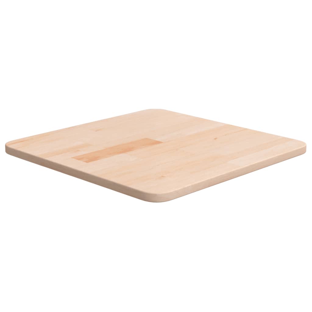 vidaXL Dessus de table carré 40x40x1,5 cm Bois chêne massif non traité