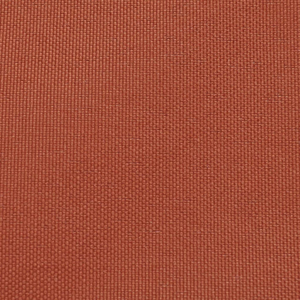 vidaXL Écran de balcon en tissu Oxford 75x400 cm Ocre marron