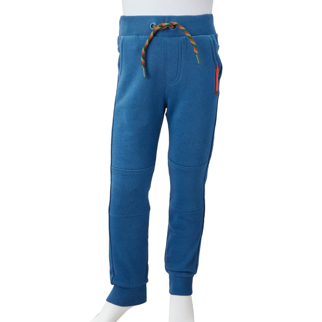 Pantalon de survêtement pour enfants bleu 128