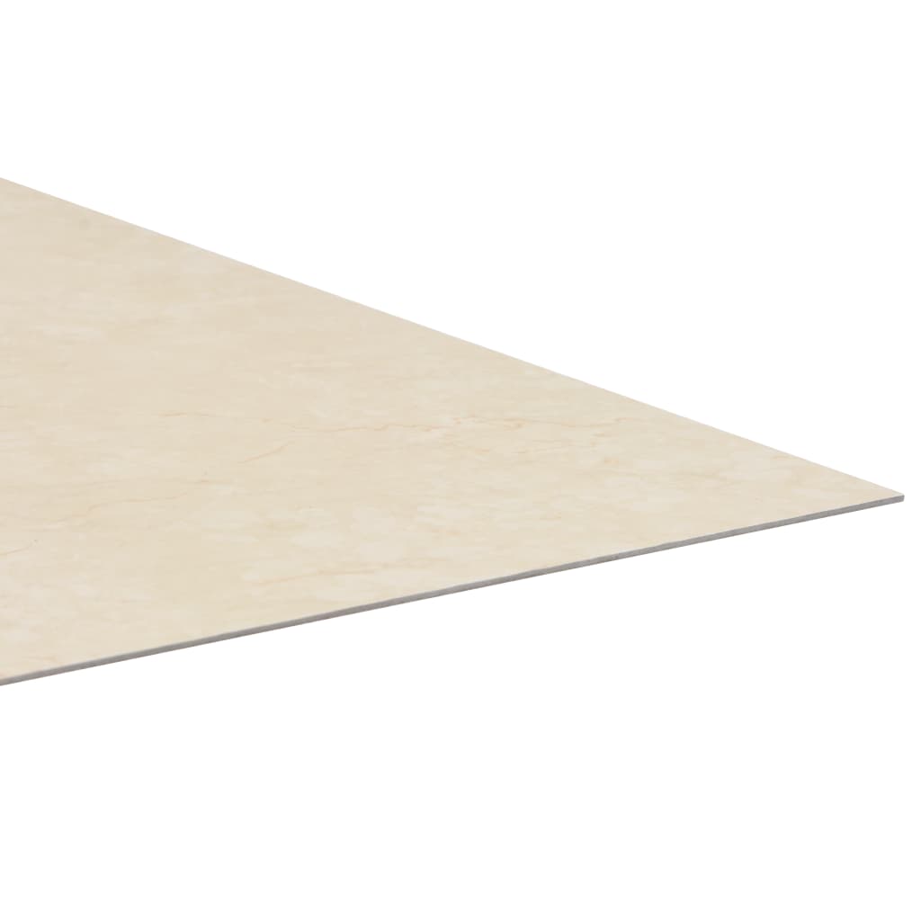 vidaXL Planche de plancher PVC autoadhésif 5,11 m² Beige