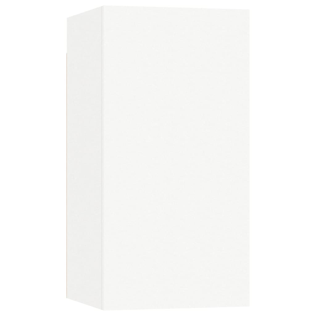 vidaXL Ensemble de meubles TV 5 pcs Blanc Bois d'ingénierie