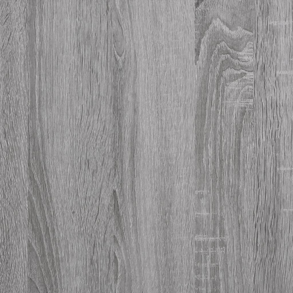 vidaXL Table d'appoint Sonoma gris 35x30x60 cm Bois d'ingénierie