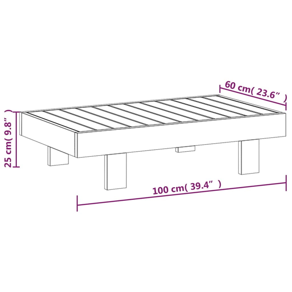 vidaXL Salon de jardin avec coussins 3 pcs Blanc crème Bois massif