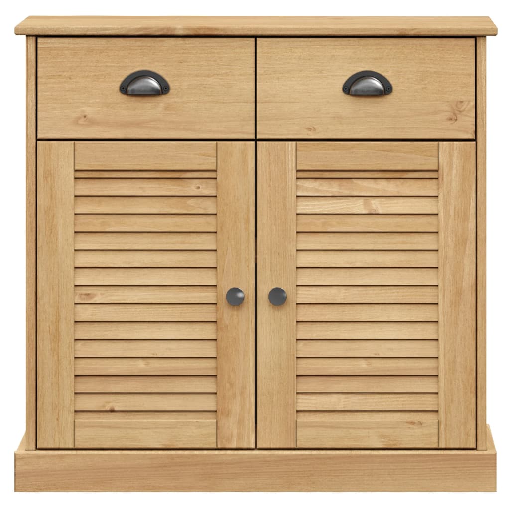 vidaXL Buffet avec tiroirs VIGO 78x40x75 cm bois massif de pin