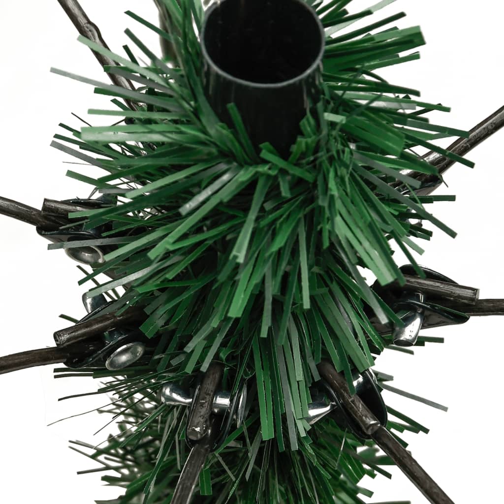 vidaXL Sapin de Noël artificiel à charnières avec support 150 cm