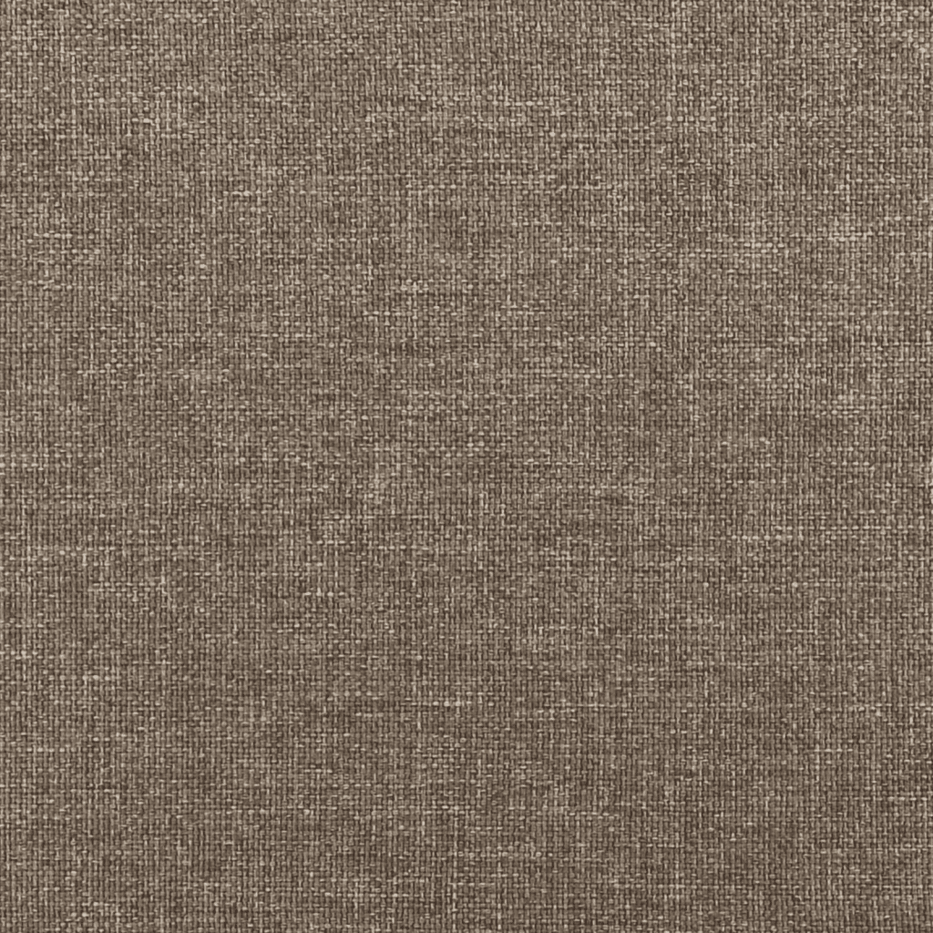 vidaXL Tête de lit à LED Taupe 100x5x118/128 cm Tissu