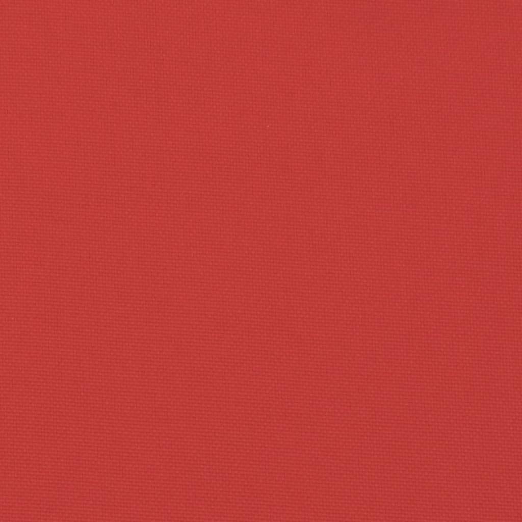 vidaXL Coussins de palette lot de 3 rouge tissu