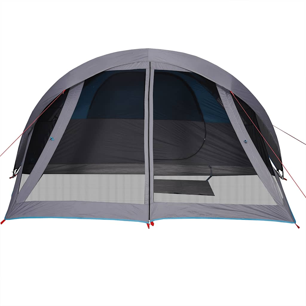 vidaXL Tente de cabine familiale 6 personnes bleu imperméable