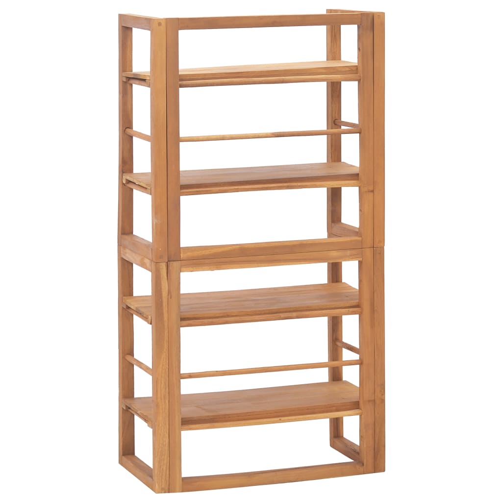 vidaXL Unité d'étagères 60x30x120 cm Bois de teck solide