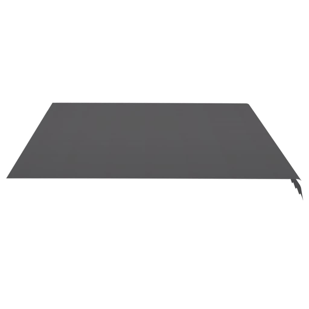 vidaXL Tissu de remplacement pour auvent Anthracite 4,5x3,5 m