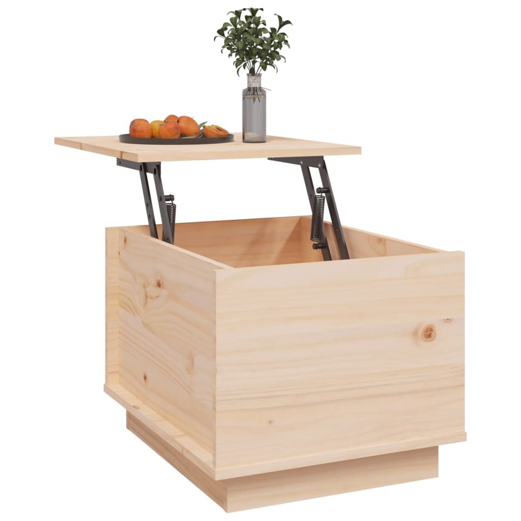 vidaXL Table basse 40x50x35 cm Bois massif de pin