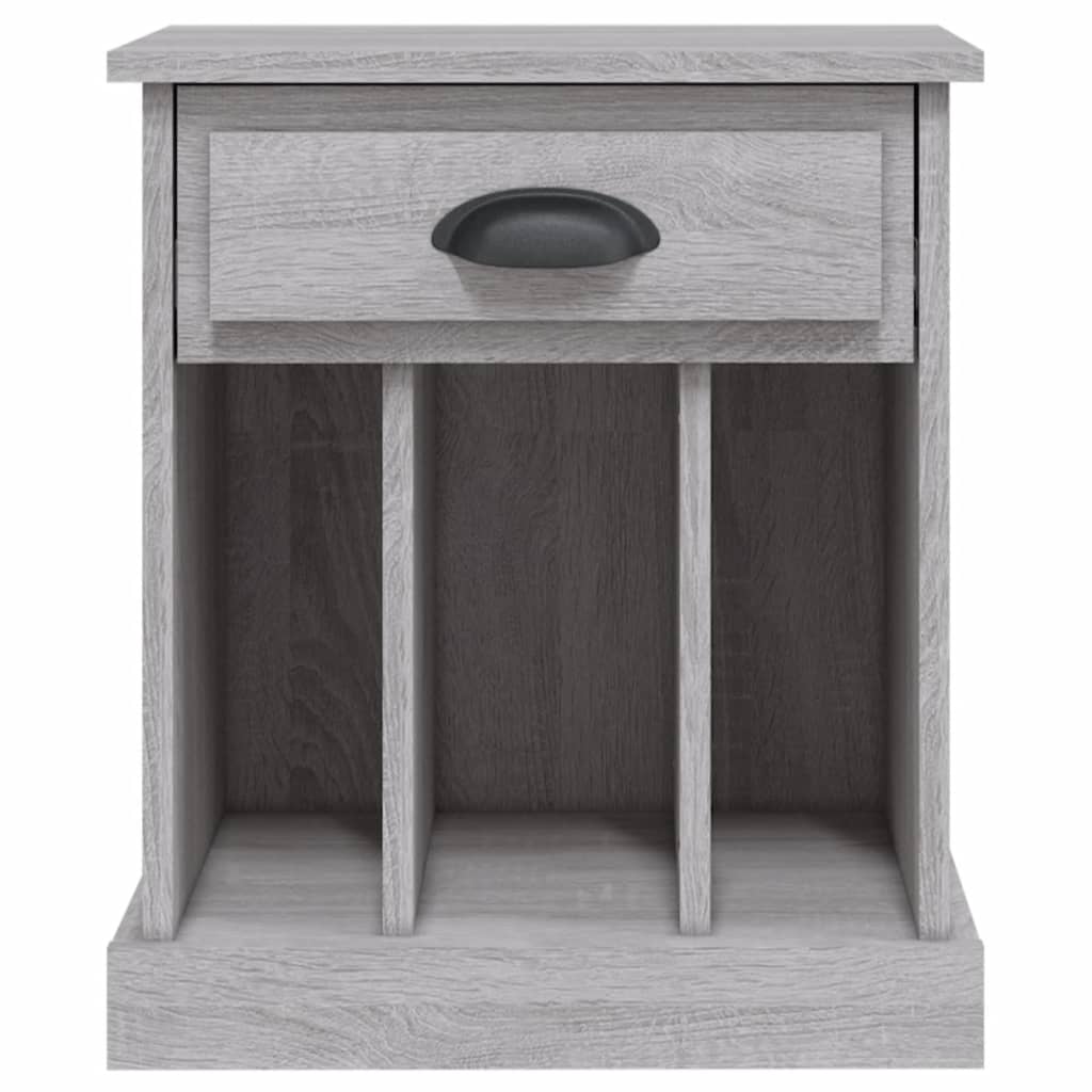 vidaXL Tables de chevet 2 pcs sonoma gris 43x36x50 cm