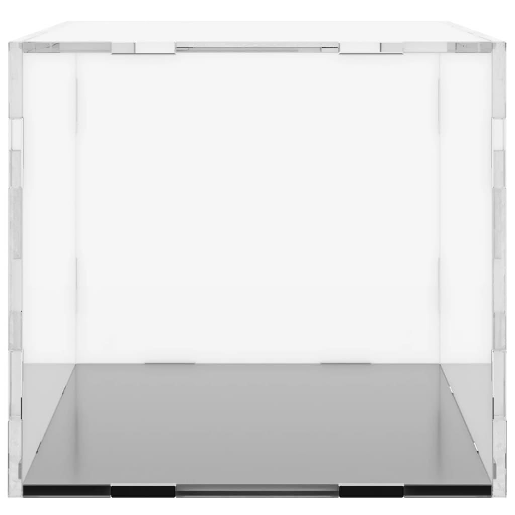 vidaXL Boîte d'affichage transparente 30x15x14 cm acrylique