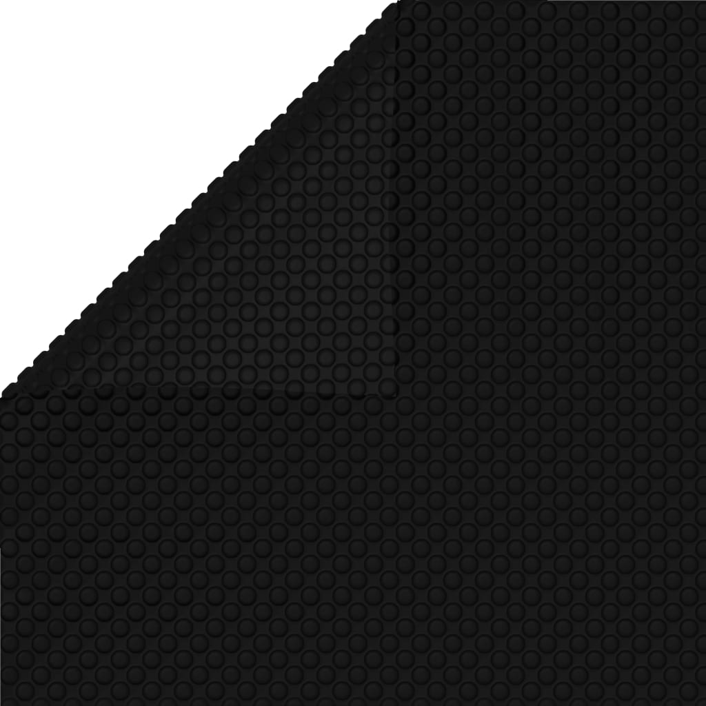 vidaXL Couverture de piscine rectangulaire 800x500 cm PE Noir