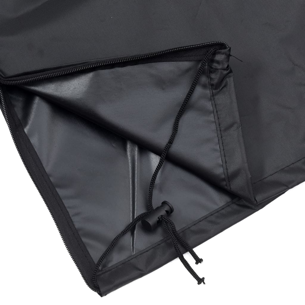 vidaXL Housse de parapluie de jardin noir 136x25/23,5 cm oxford 420D