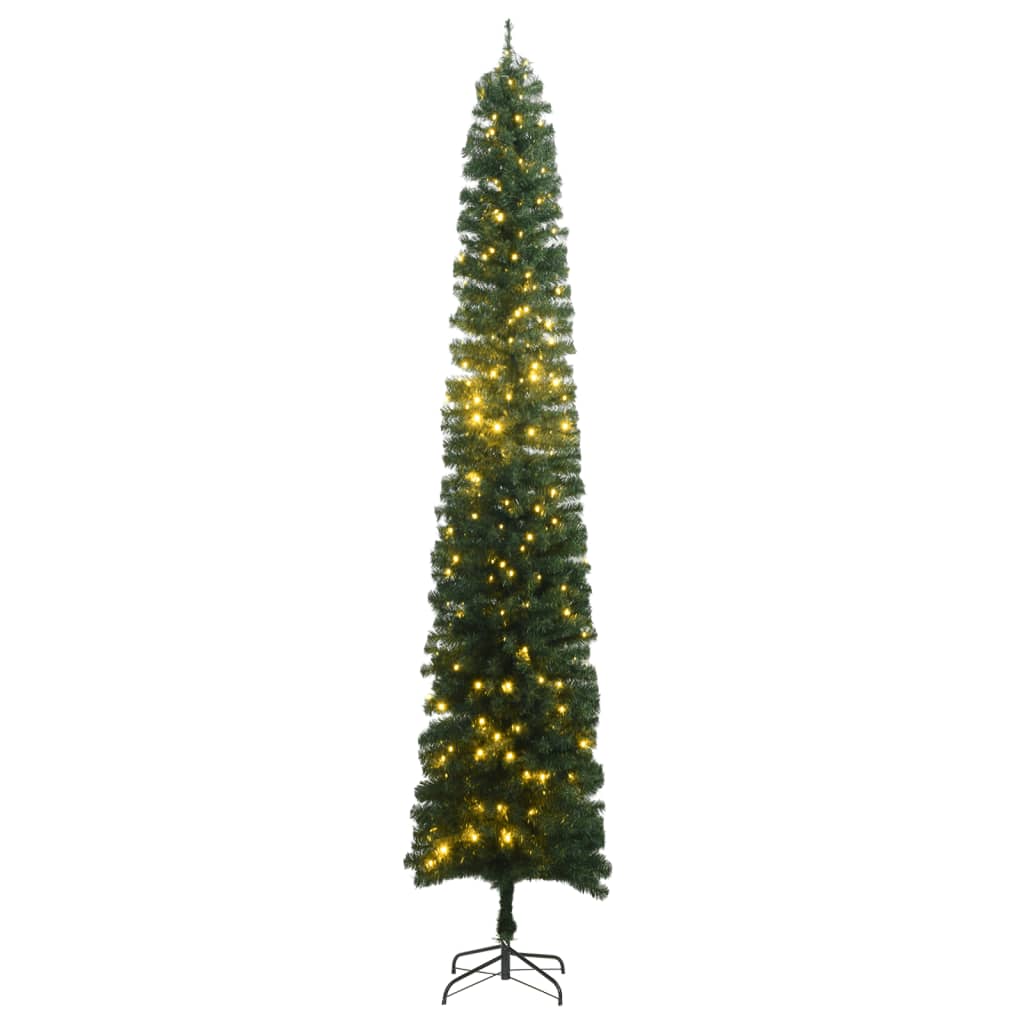 vidaXL Sapin de Noël mince 300 LED 270 cm