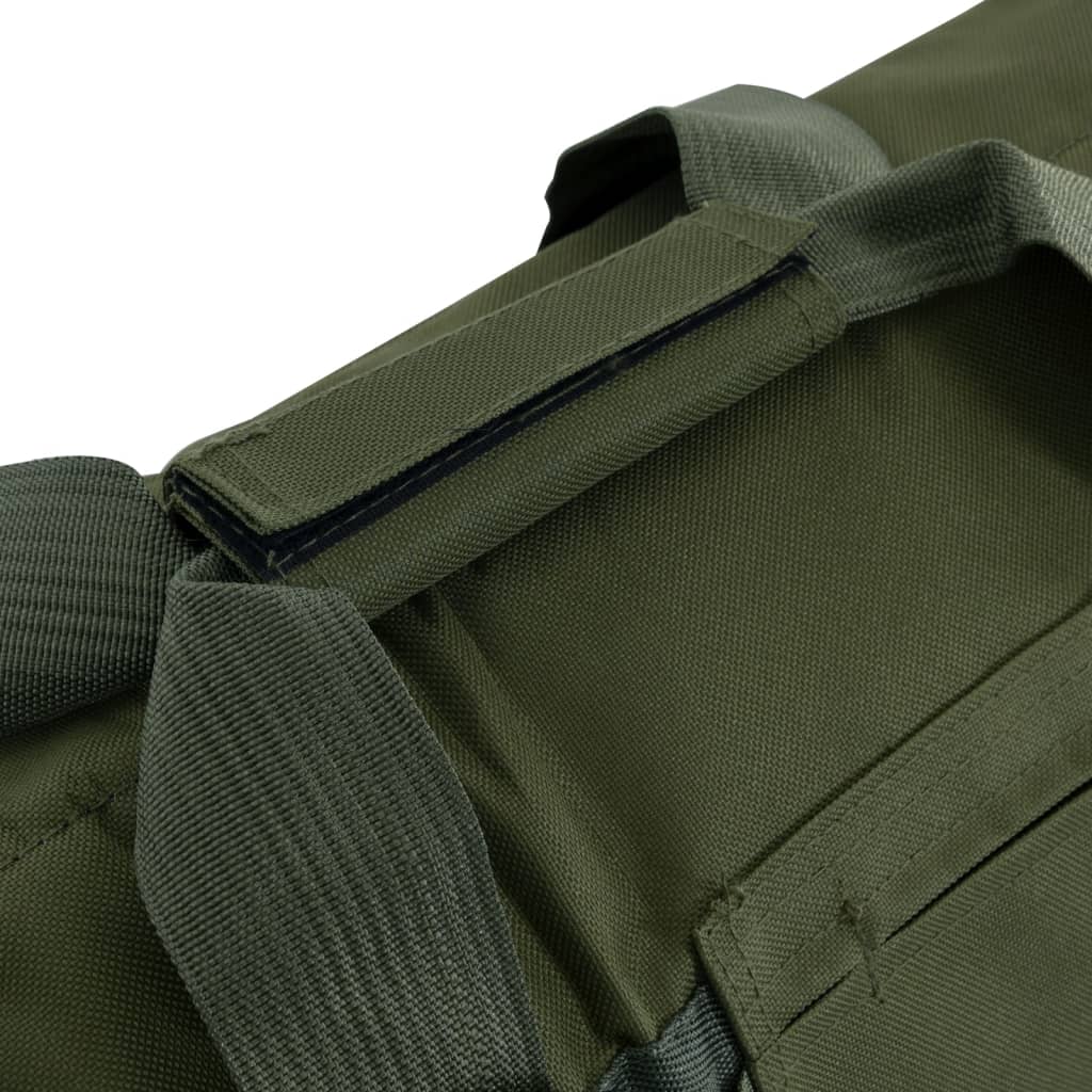 vidaXL Sac à fusil avec bretelles 135 cm tissu oxford