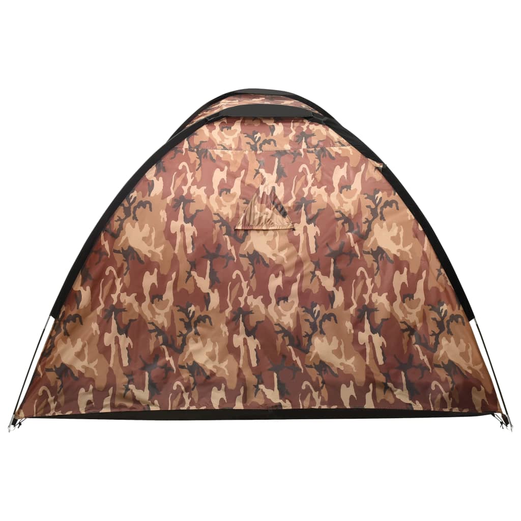vidaXL Tente igloo de camping 650x240x190 cm 8 personnes Camouflage