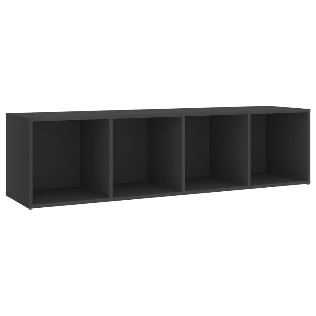 vidaXL Ensemble de meubles TV 3 pcs Gris Bois d'ingénierie