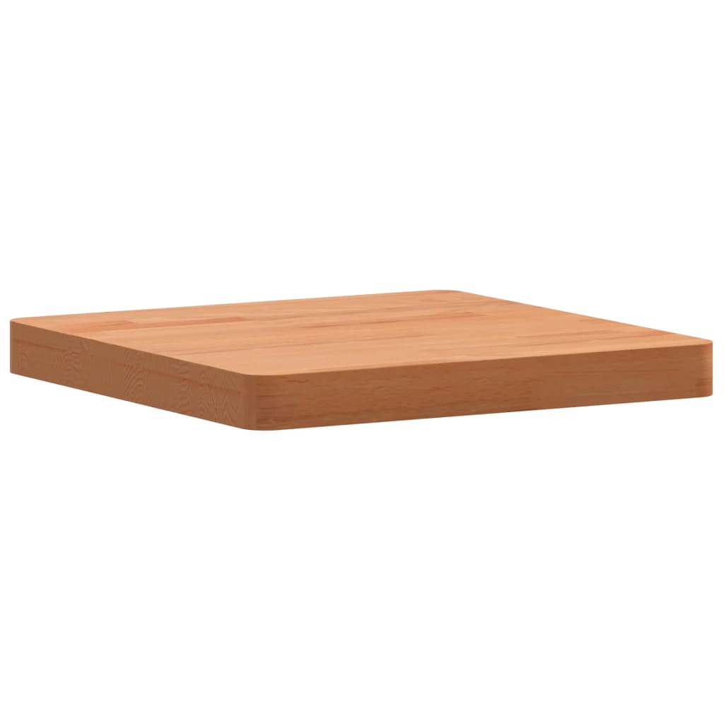 vidaXL Dessus de table 40x40x4 cm carré bois massif de hêtre