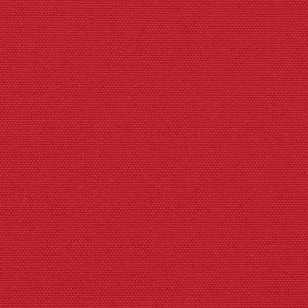 vidaXL Auvent latéral rétractable rouge 180x1000 cm