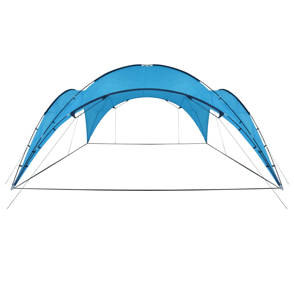 vidaXL Arceau de tente de réception 450x450x265 cm Bleu clair