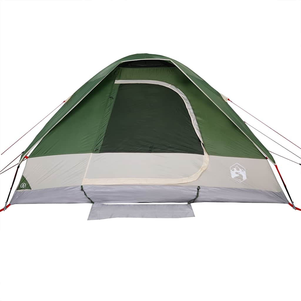 vidaXL Tente de camping à dôme 2 personne vert imperméable