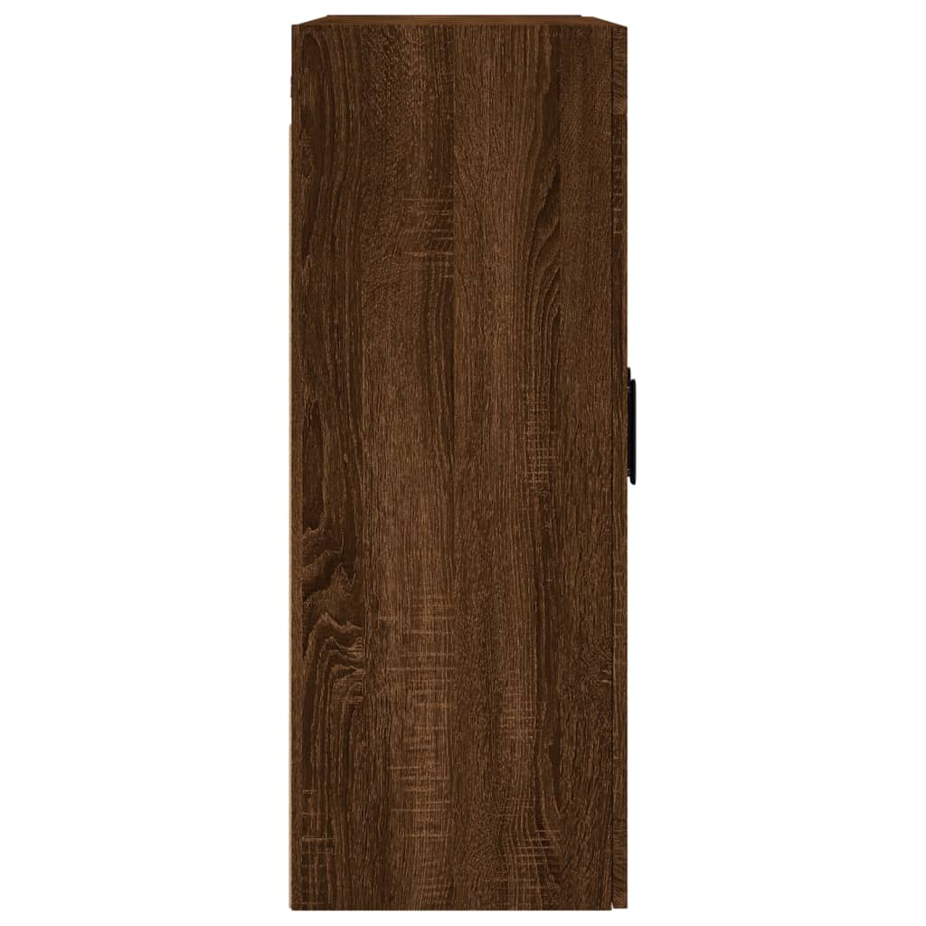 vidaXL Armoires murales 2 pcs chêne marron bois d'ingénierie