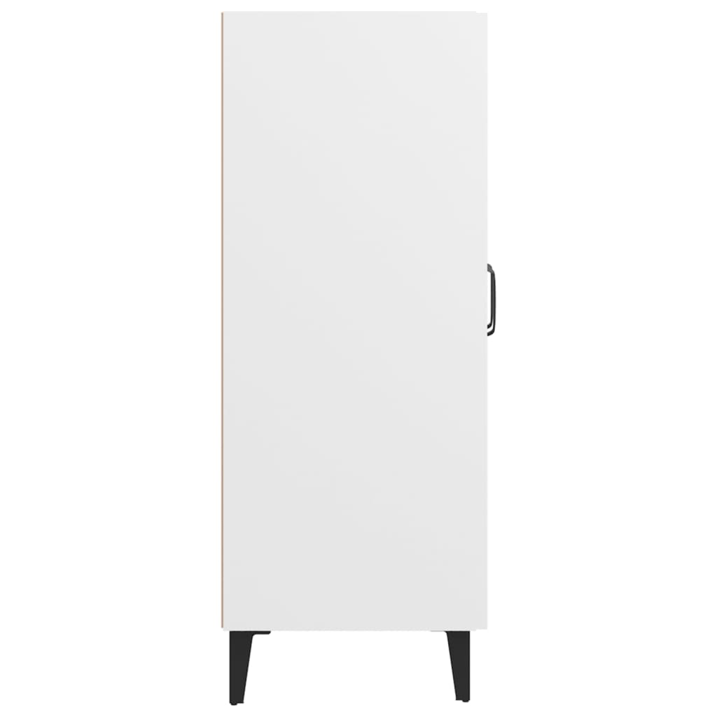 vidaXL Buffet blanc 69,5x34x90 cm bois d'ingénierie