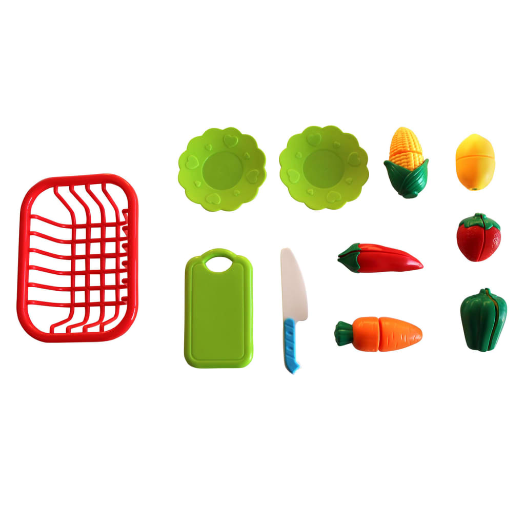 AXI Évier de cuisine de jeu avec accessoires Multicolore
