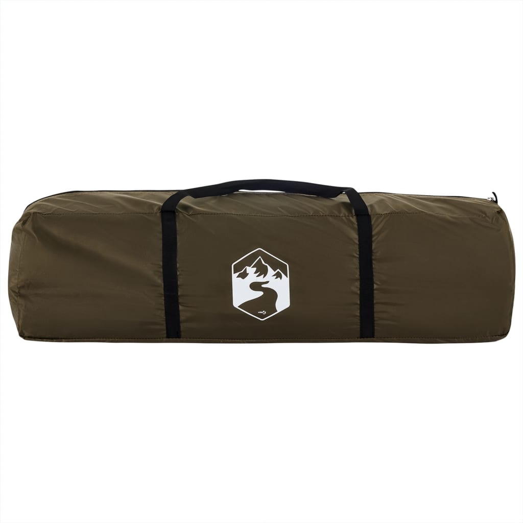 vidaXL Tente de pêche 5 personnes vert olive imperméable