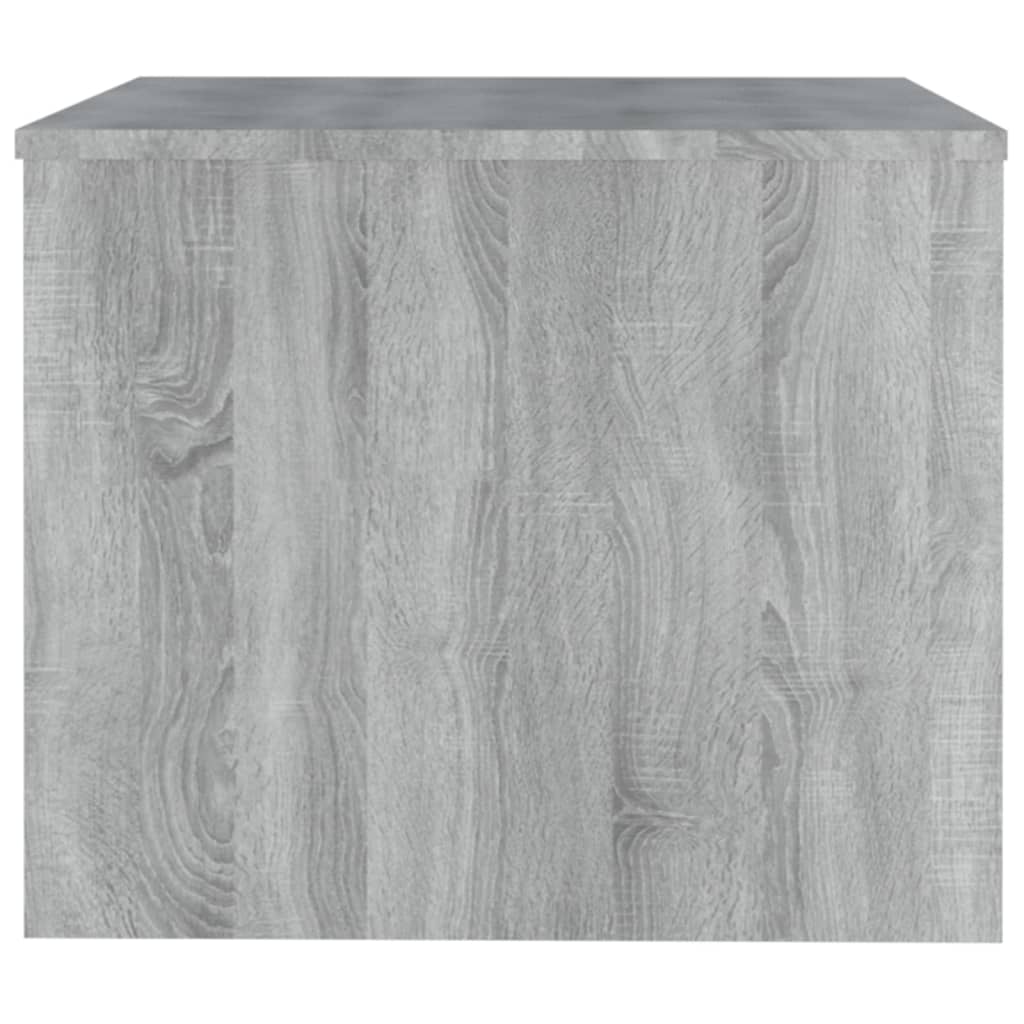 vidaXL Table basse Sonoma gris 80x50x40 cm Bois d'ingénierie