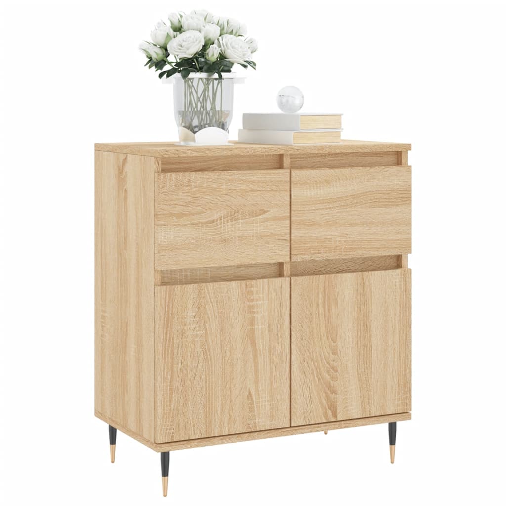 vidaXL Buffet Chêne sonoma 60x35x70 cm Bois d'ingénierie