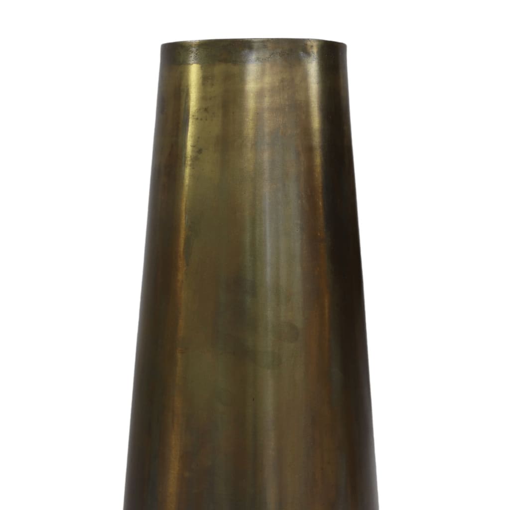 HSM Collection Vase Siena grand 26x80 cm Doré