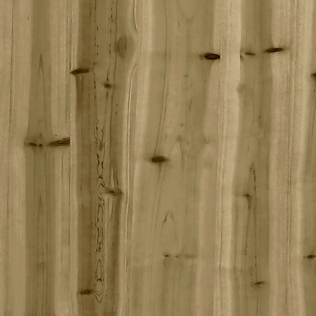 vidaXL Jardinière 150x31x31 cm bois de pin imprégné