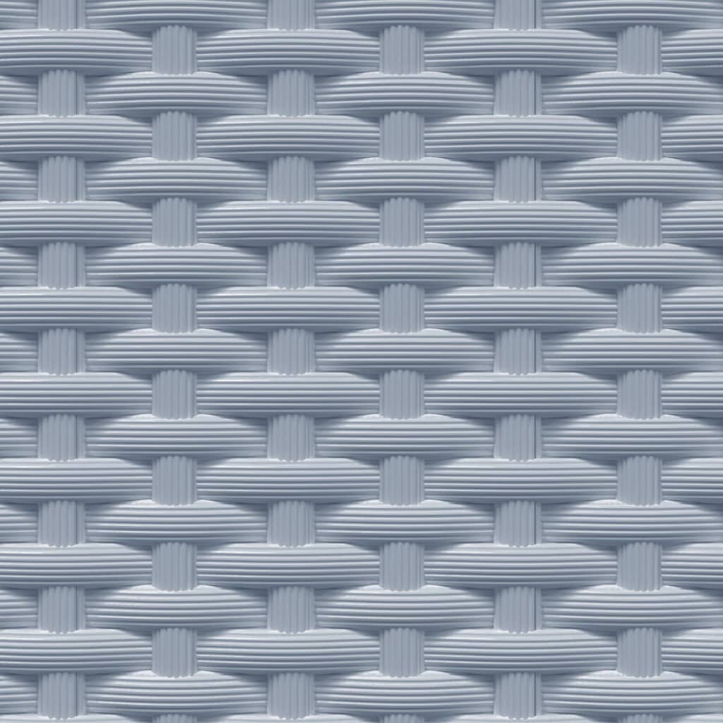 vidaXL Jardinières 2 pcs gris clair 30x30x37 cm polypropylène