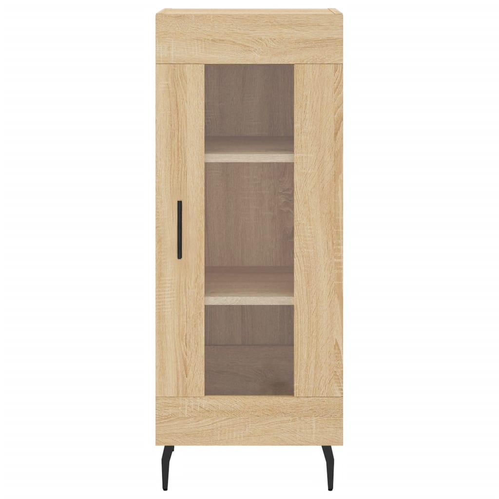 vidaXL Buffet Chêne sonoma 34,5x34x90 cm Bois d'ingénierie