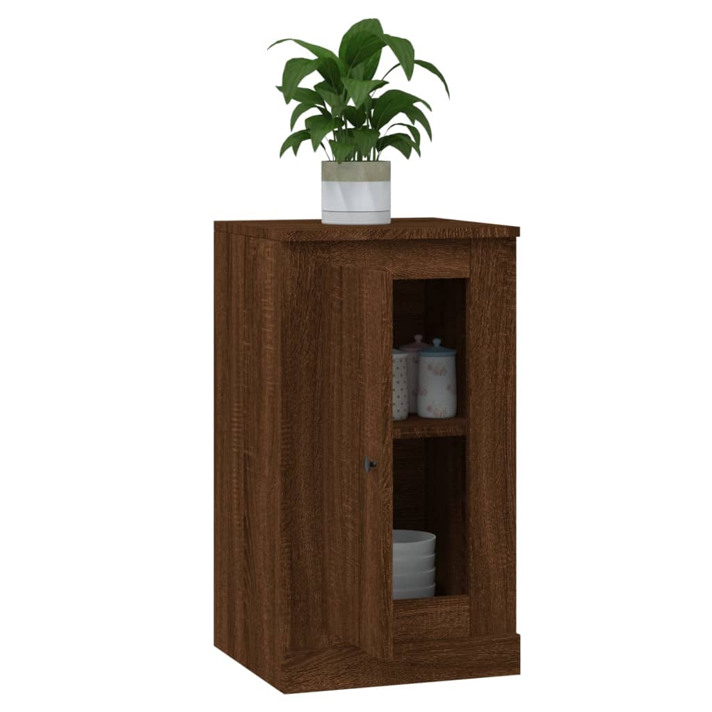 vidaXL Buffet chêne marron 37,5x35,5x67,5 cm bois d'ingénierie