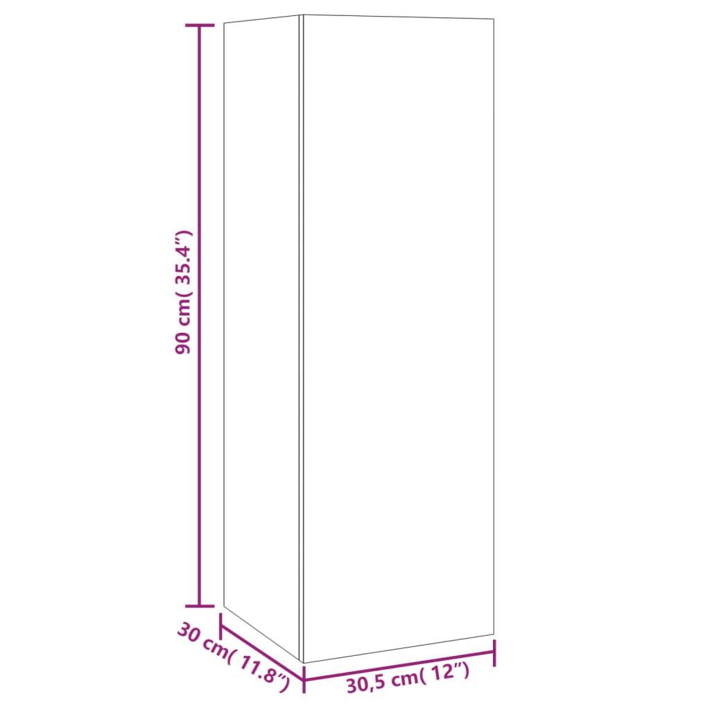 vidaXL Ensemble de meubles TV 6 pcs Blanc brillant Bois d'ingénierie