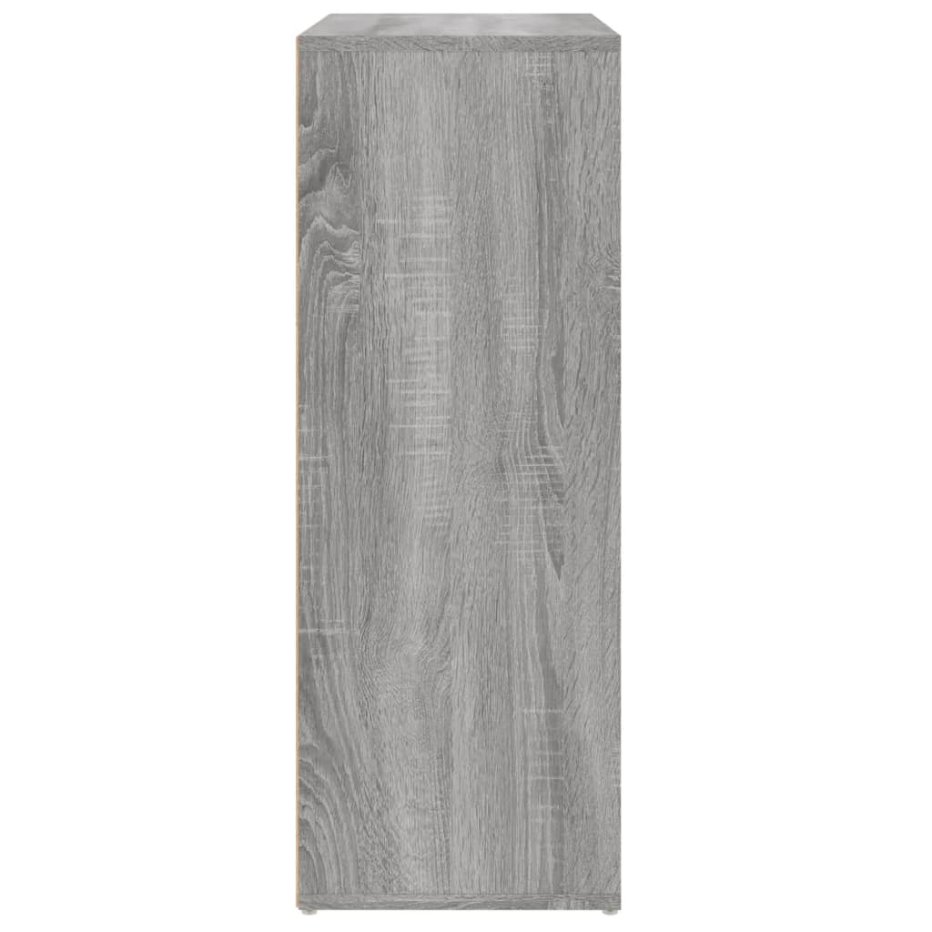 vidaXL Buffet sonoma gris 60x31x84 cm bois d'ingénierie