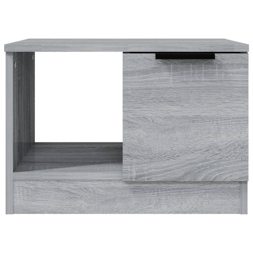 vidaXL Table basse Sonoma gris 50x50x36 cm Bois d'ingénierie